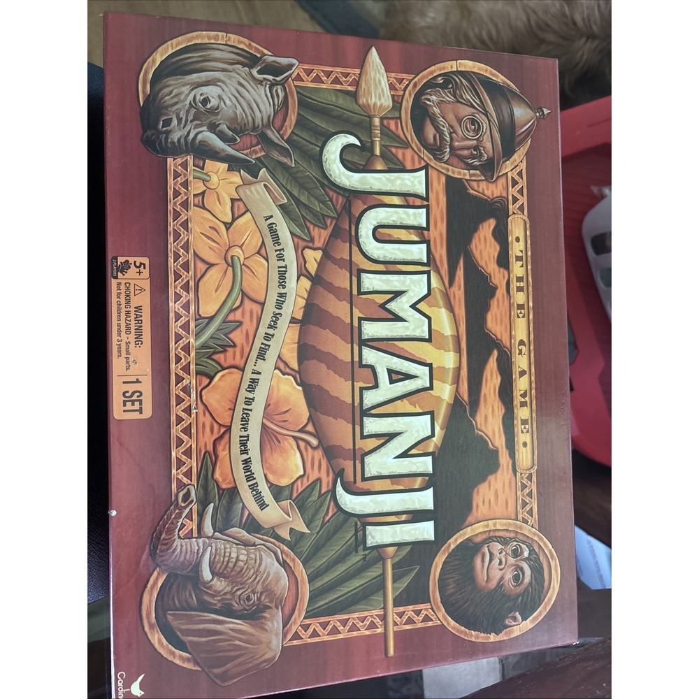 Jumanji 2017 Board Game Complete Spin‎ Master International Cardinal Ind. Inc.